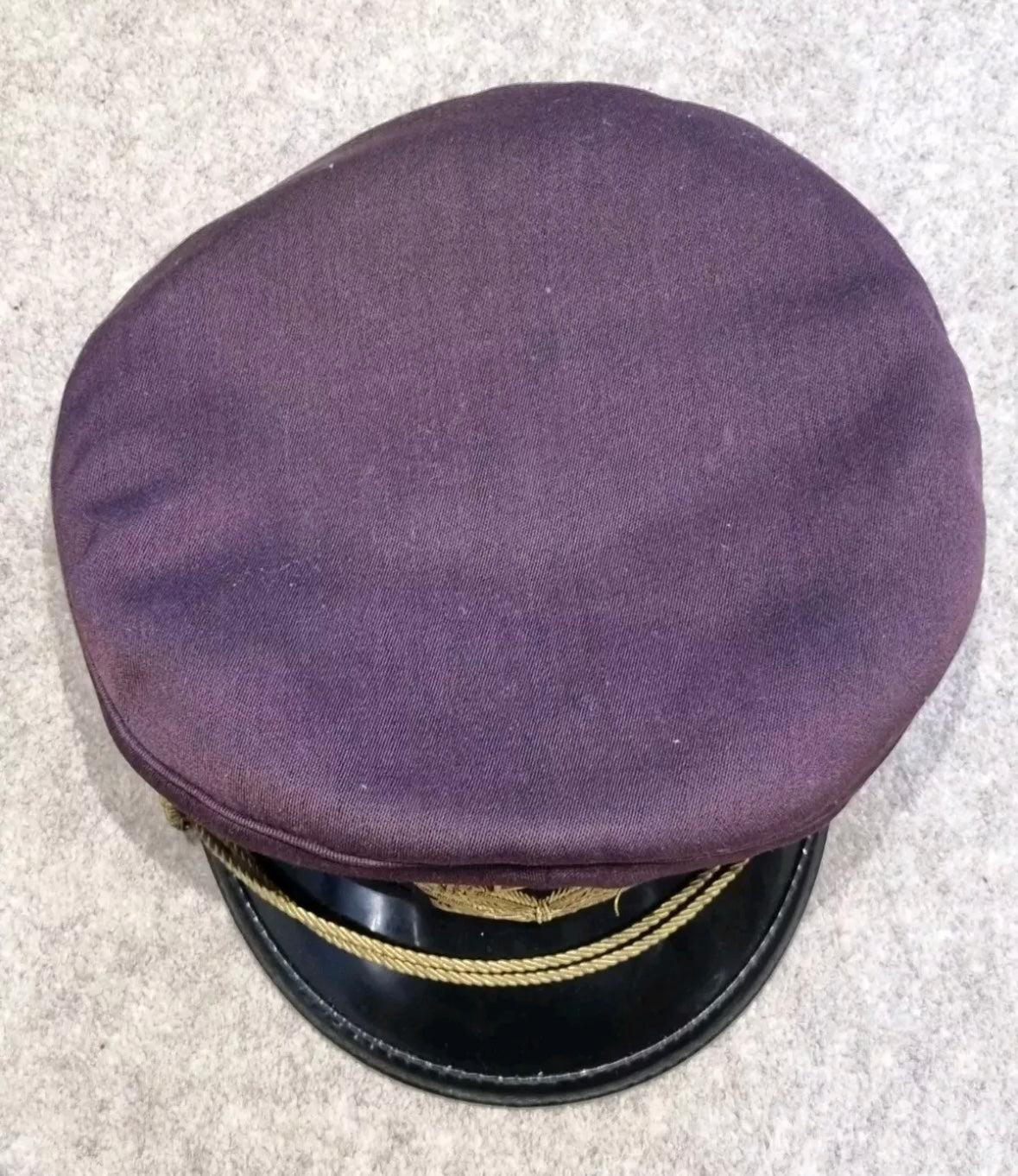 SOLD! 1940s-50s Swedish Merchant Navy Gripsholm Mariefreds Ångfartyg AB Visor Cap