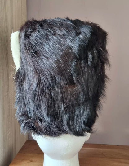 SOLD! Pre-1881 Victorian Bearskin for the 3rd Militia Battalion, Durham Fusiliers, with Tin