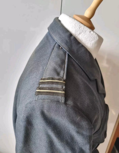 SOLD! WW2 Era RAF Battledress to a Flight Lieutenant with Medal Bar. Attributed to Adam Thomas Dugdale (Tom) DFC