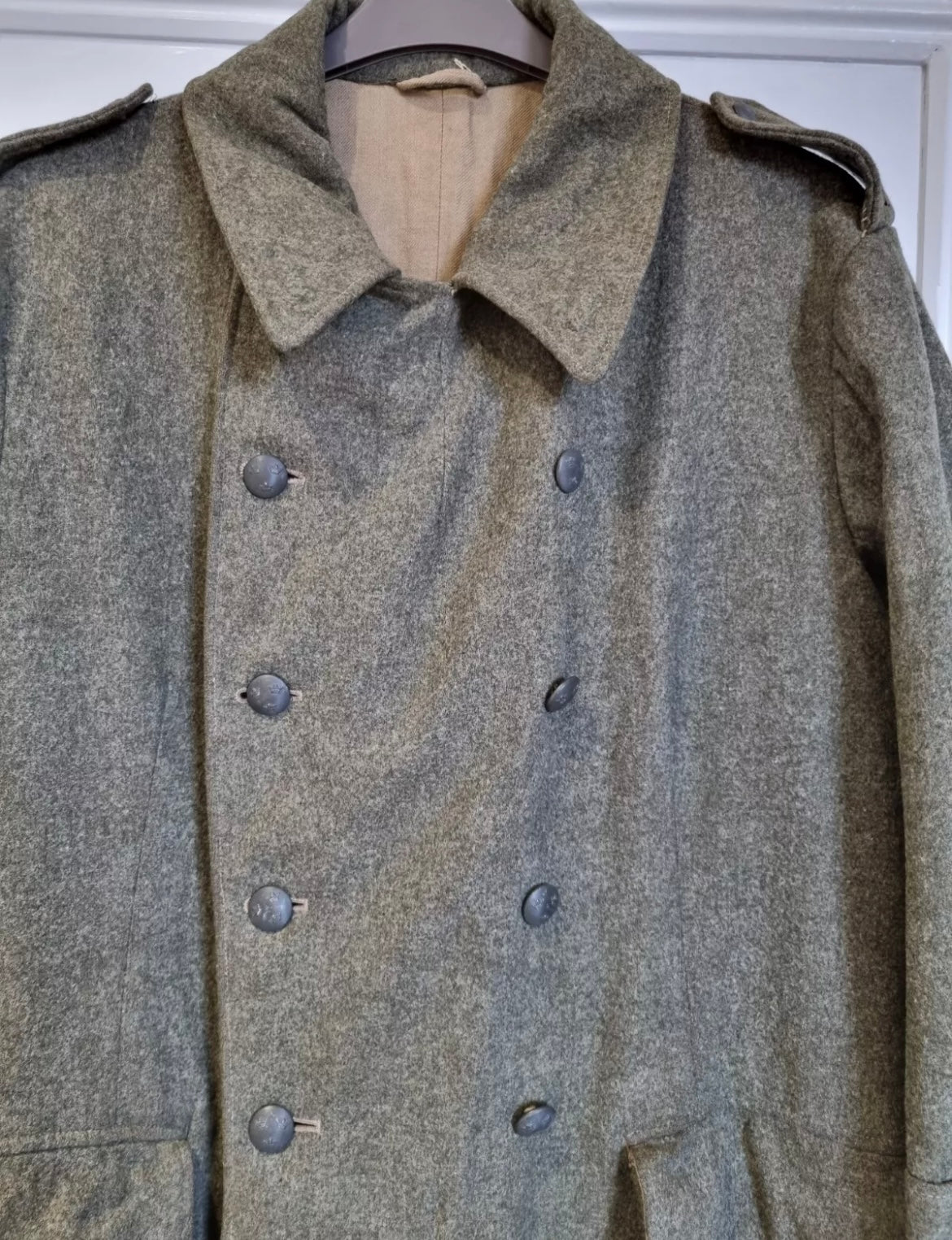 SOLD! WW2 Swedish Army Greatcoat, Dated 1940