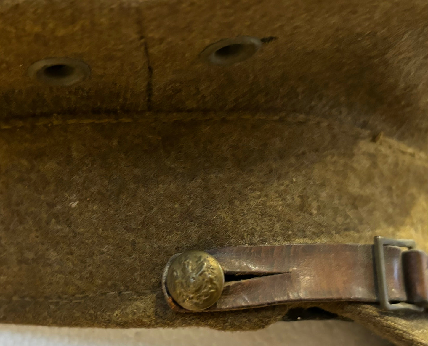 Early Interwar King’s (Liverpool) Regiment M1922 Visor Cap, Named