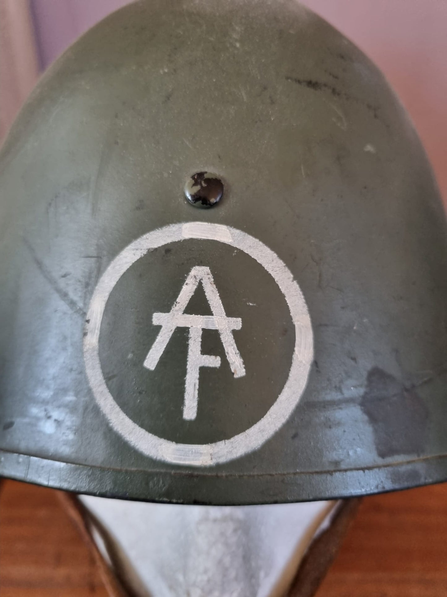 SOLD! WW2 Danish M23/41 Helmet for a Civil Defence Academy