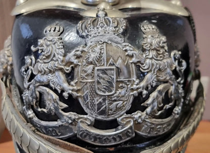 SOLD! Restored WW1 Imperial German (Bavarian) Police Pickelhaube