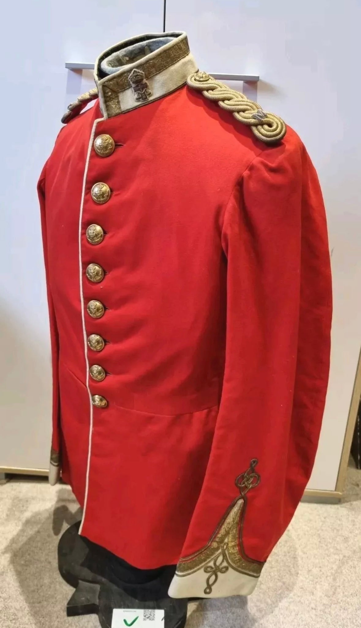 Pre-WW1 (Edwardian) Yorkshire Regiment (Green Howard’s) Militia Tunic