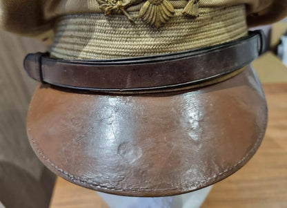 SOLD! WW2 US Army Air Corps Officer’s Summer Visor Cap