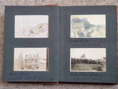 SOLD! WW1 British Medal and Photo Album Family Set, 1/6th (City of Glasgow) Highland Light Infantry. Three Brothers, WIA, Gallipoli and Egypt/Palestine Campaign Interest!