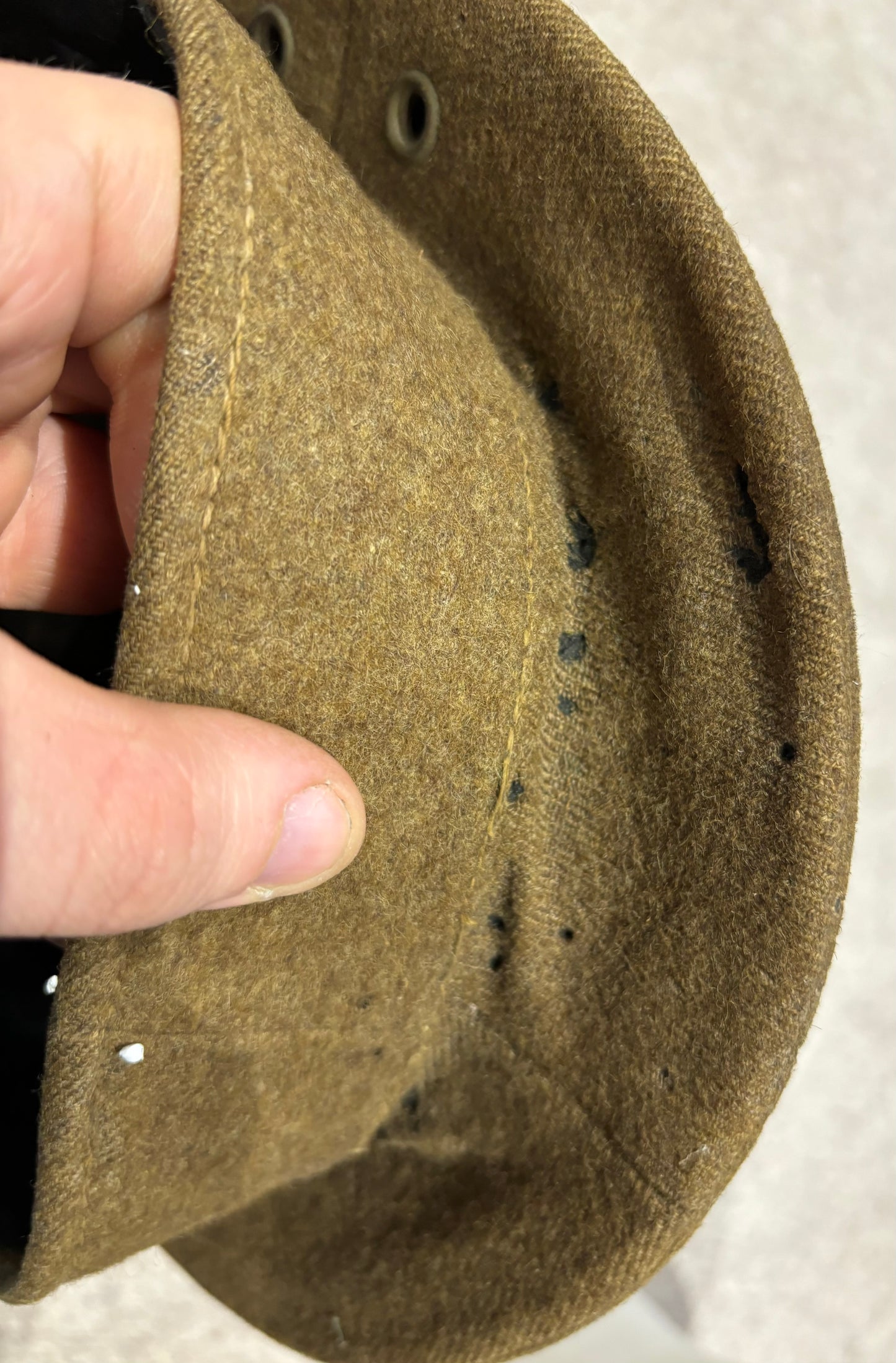 Early Interwar King’s (Liverpool) Regiment M1922 Visor Cap, Named