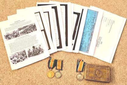WW1 Medal Group & 1914 Princess Mary Christmas Tin to Alexander and William McNaughton, Highland Light Infantry and Argyll & Sutherland Highlanders