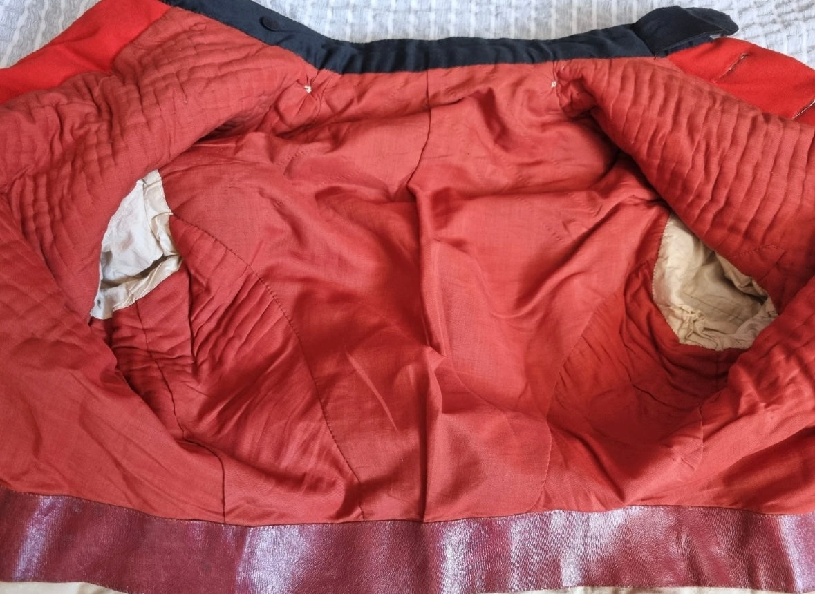 SOLD! Superb 1880 Victorian 3rd Durham Fusiliers Scarlet Tunic & Sash