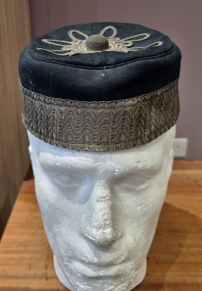 Victorian British Army Volunteer Artillery Pill Box Hat, With Chinstrap