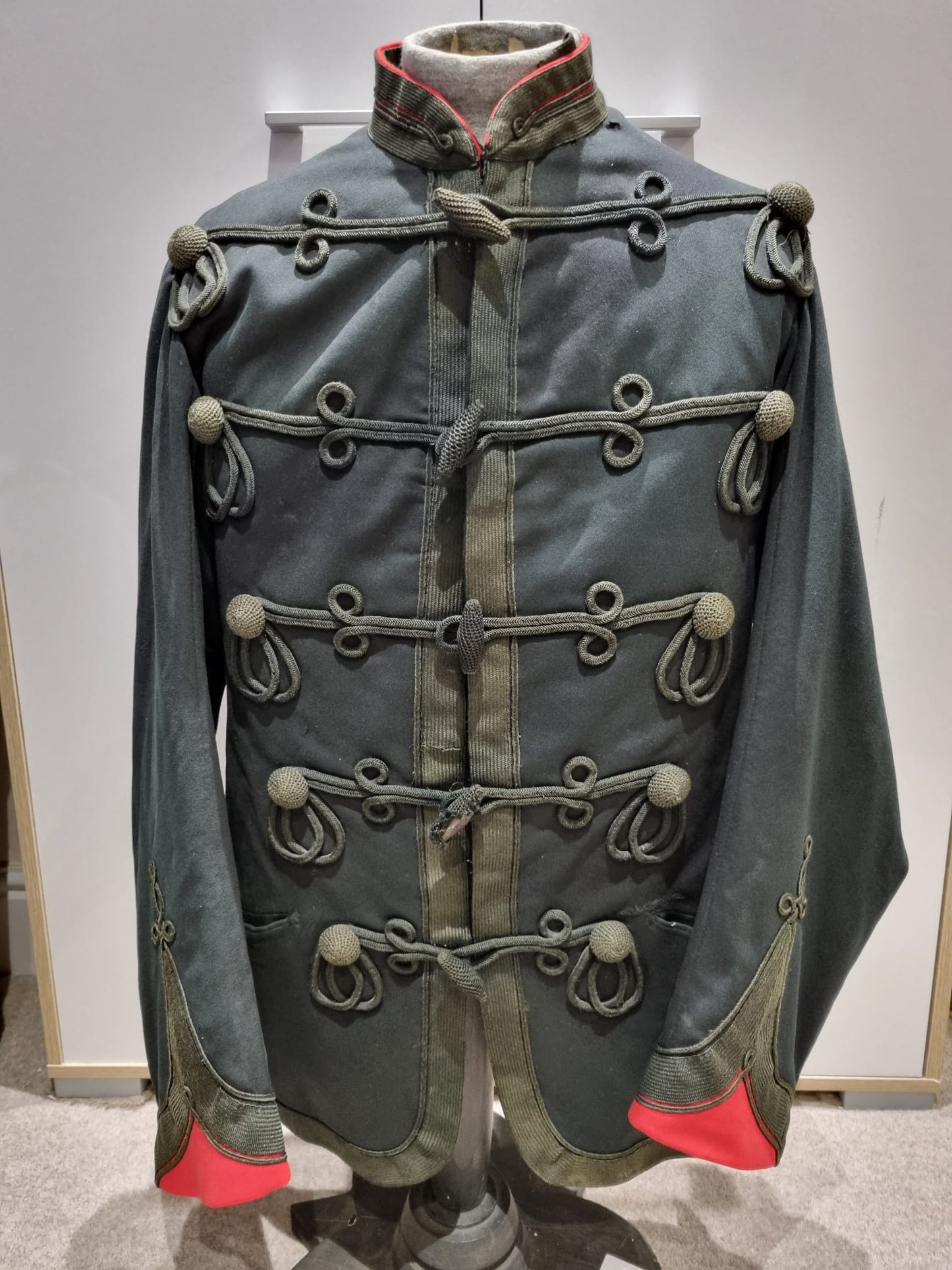 SOLD! Victorian King's Royal Rifle Corps Officer's Frogged Jacket and Trousers