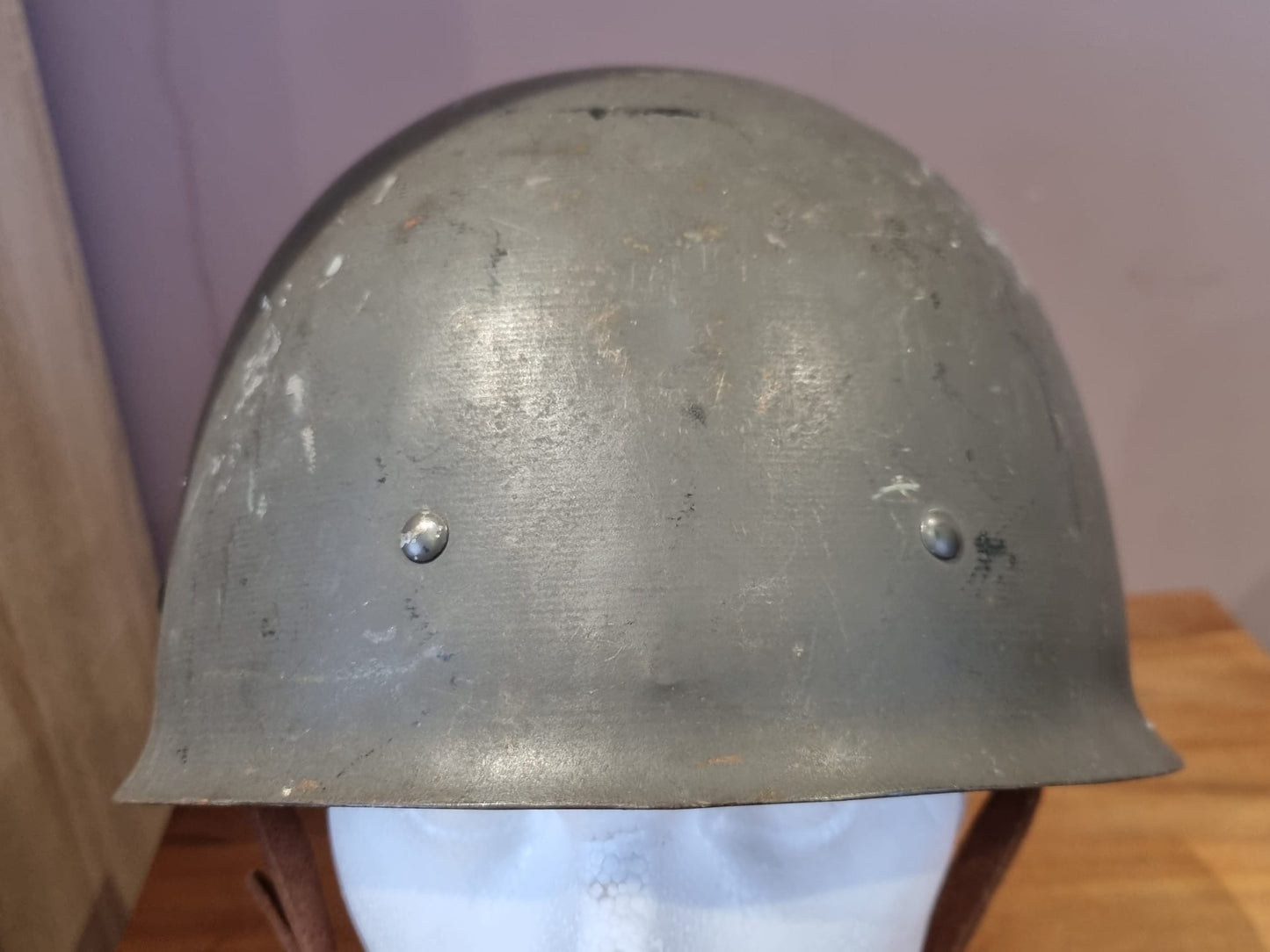 SOLD! WW2 Swedish M37 Helmet