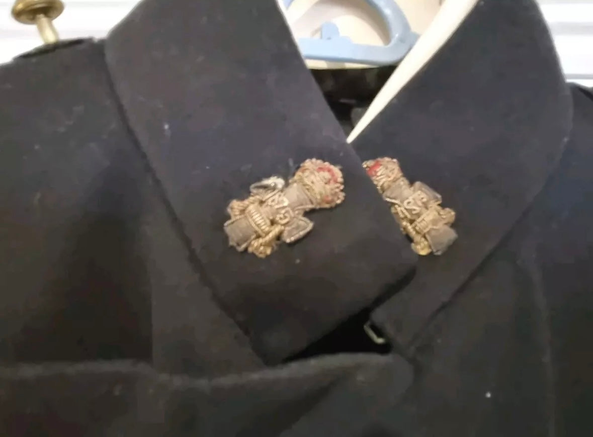 Pre-WW1 (Edwardian) Yorkshire Regiment (Green Howards) Officer's Frock Coat