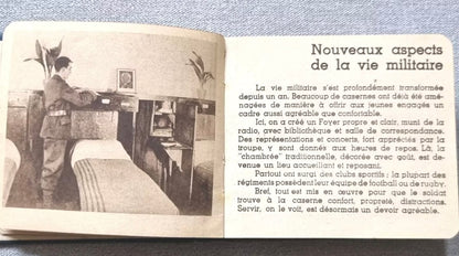 SOLD! Rare WW2 French Vichy Diary, "Agenda de Armée Nouvelle 1942"