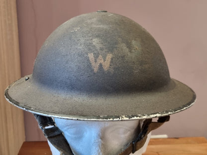 WW2 British ARP Warden’s MK2 ‘Brodie’ Helmet, Dated 1939