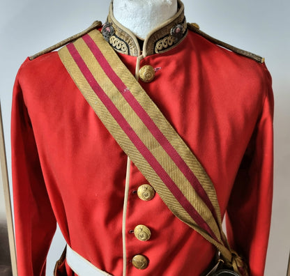 Rare Victorian Madras/Bengal Staff Corps Uniform Set to a Lieutenant Colonel, 1861-76