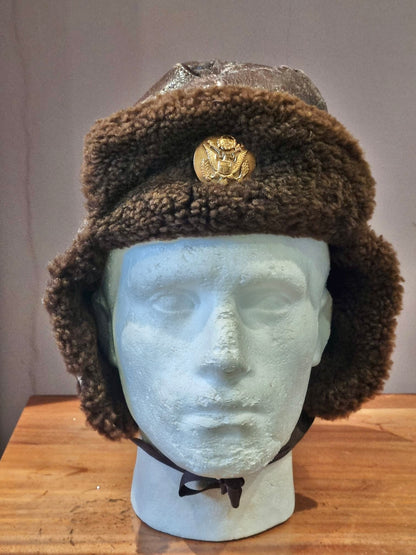 WW2 US Army Air Force Enlisted Man’s Bomber Flying Hat, Private Purchase