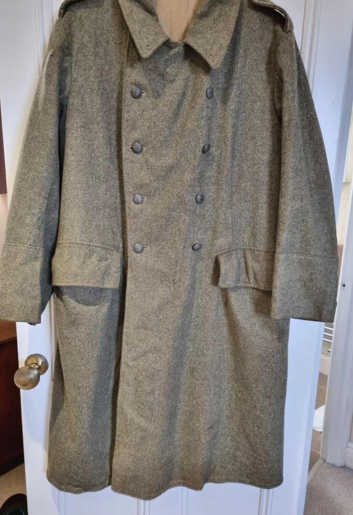 SOLD! WW2 Swedish Army Greatcoat, Dated 1940