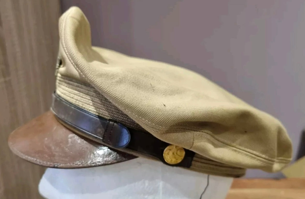 SOLD! WW2 US Army Air Corps Officer’s Summer Visor Cap