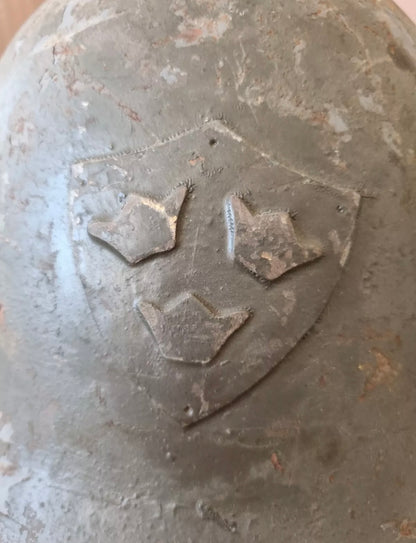WW2 Swedish M21 (2nd Pattern) Helmet
