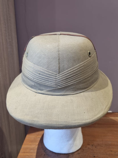 WW2 Italian Infantry Officer’s ‘India’ Pattern Pith Helmet