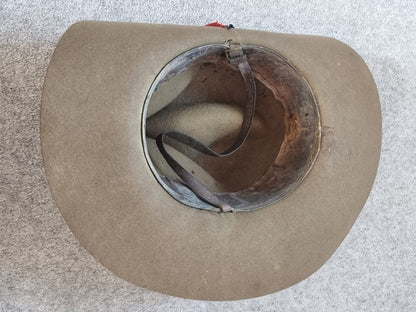 WW2 British Royal Artillery Slouch Hat, 1941 Dated