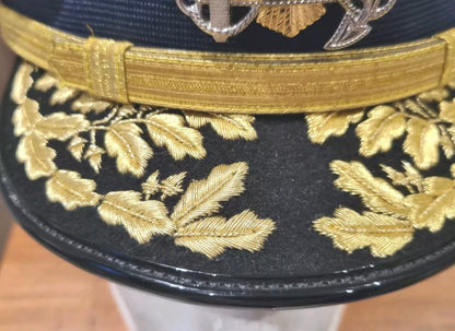 SOLD! Post War US Navy Admiral’s Summer Visor Cap