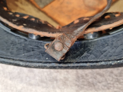 WW1 French Gendarmerie Cork/Pressed Fibre M15 ‘Adrian’ Helmet