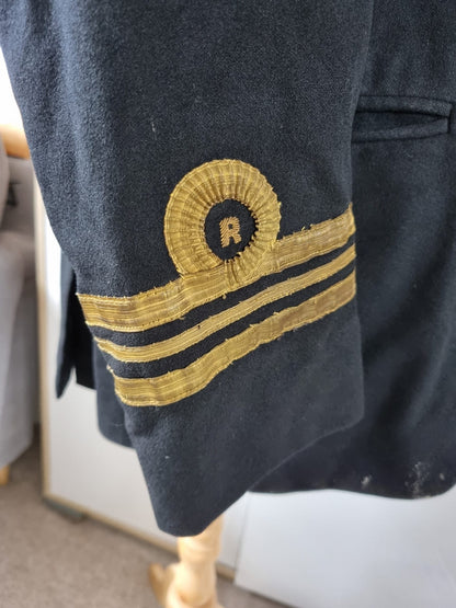 SOLD! Post War Royal Navy Reserve Lieutenant Commander’s Uniform for WW2 Veteran