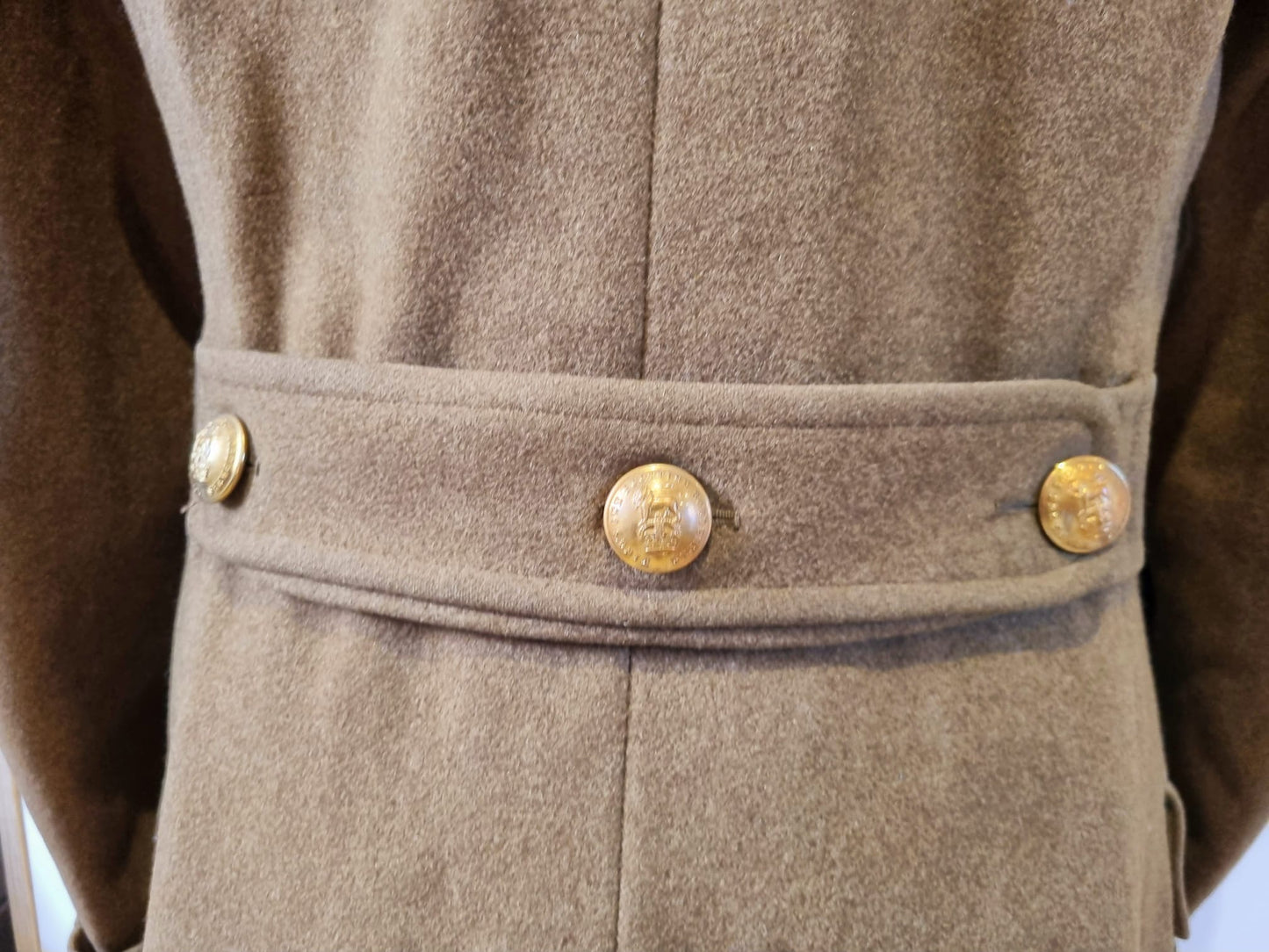 SOLD! WW2 British Army Major’s Kings Own Scottish Borderers Greatcoat