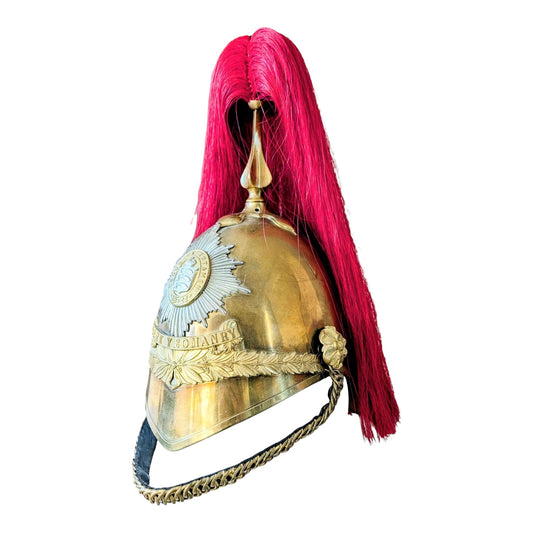 SOLD! Beautiful Edwardian Essex Yeomanry Cavalry Officer Helmet 1871 Pattern