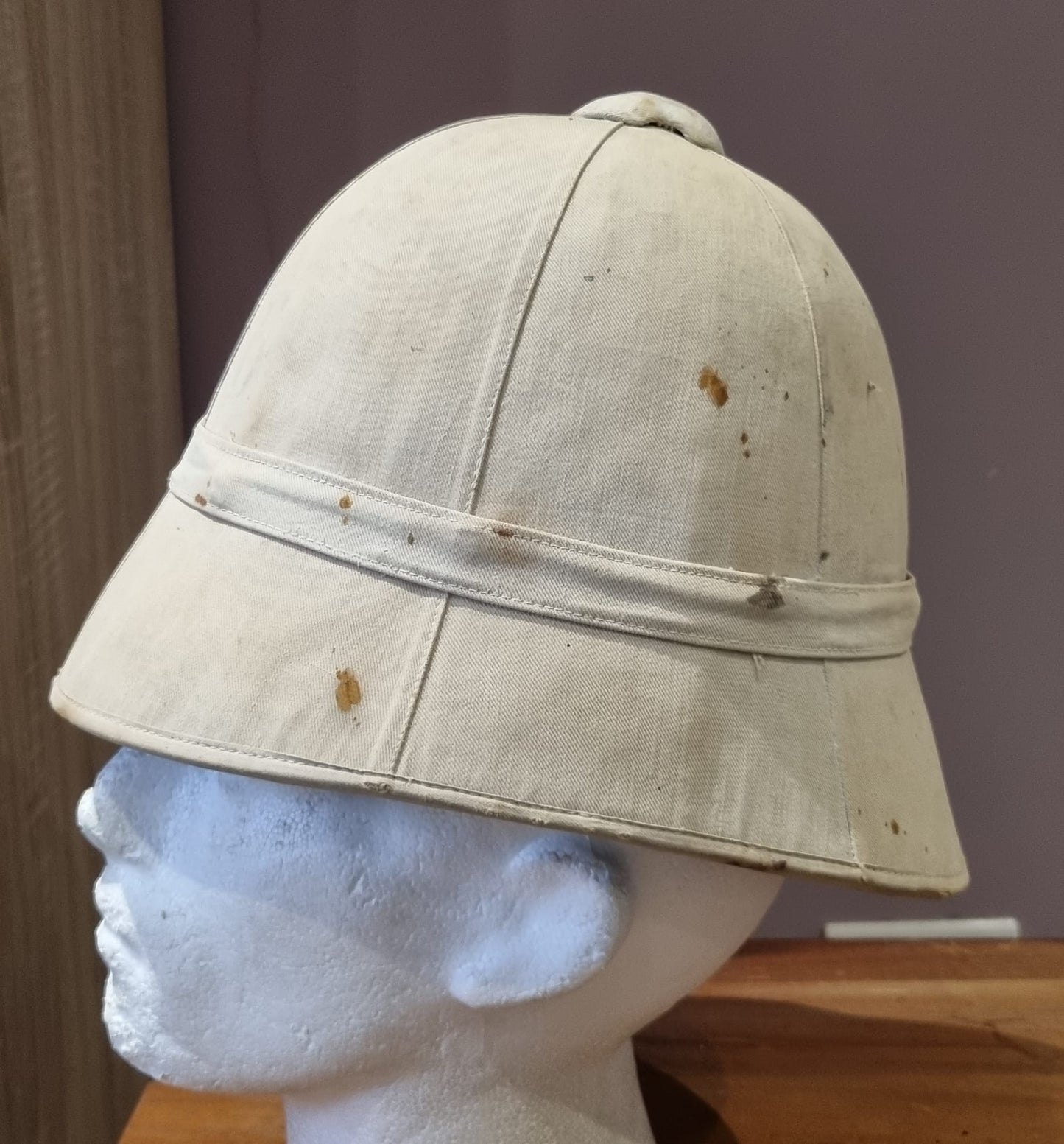 WW1 French Colonial M1886 ‘Pain de Sucre’ Pith Helmet, Marked to 176th Regiment (Corps Expéditionnaire d’Orient)