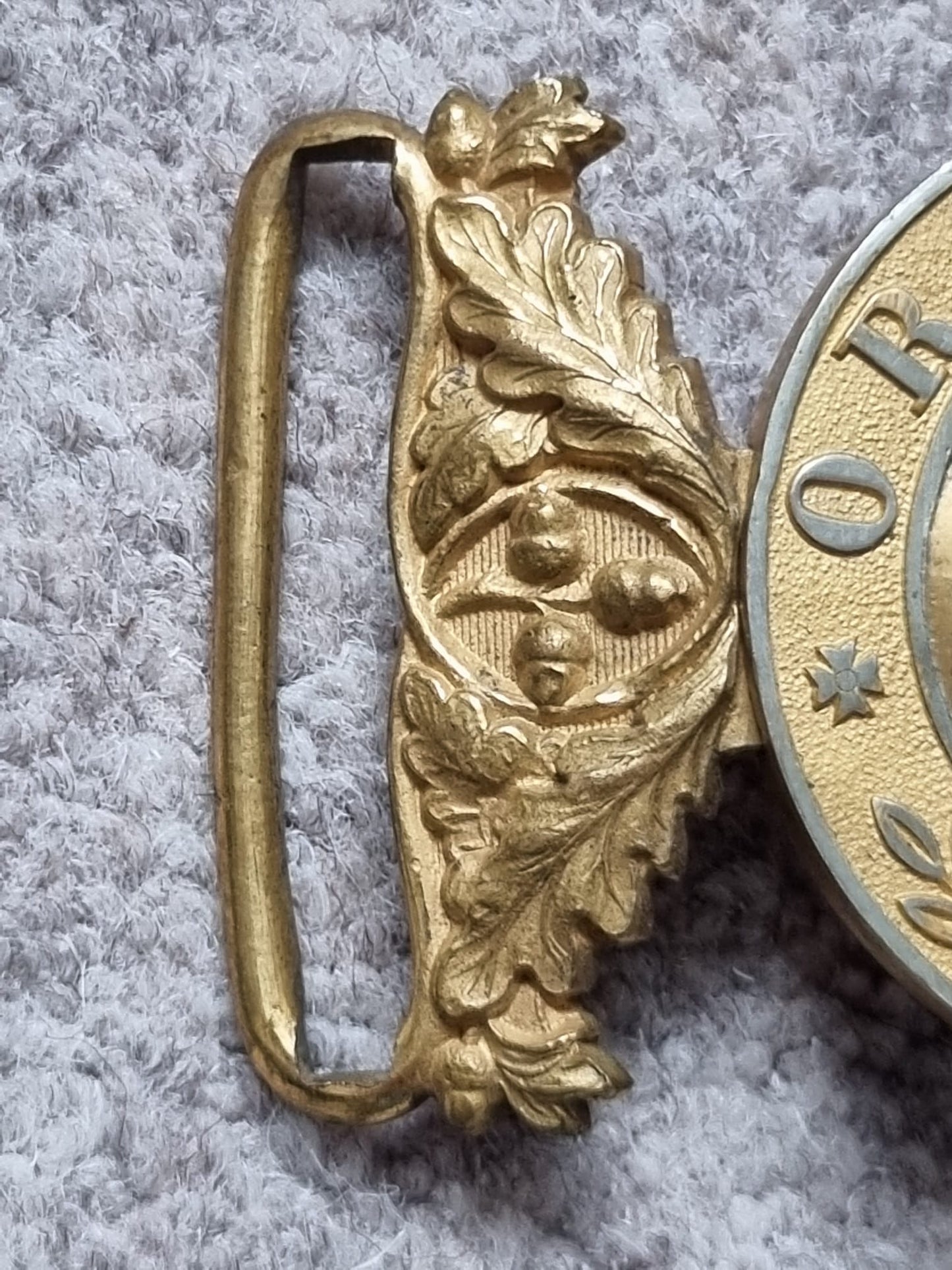 Rare Mid-19th Century, British Army Ordnance Corps Belt Buckle