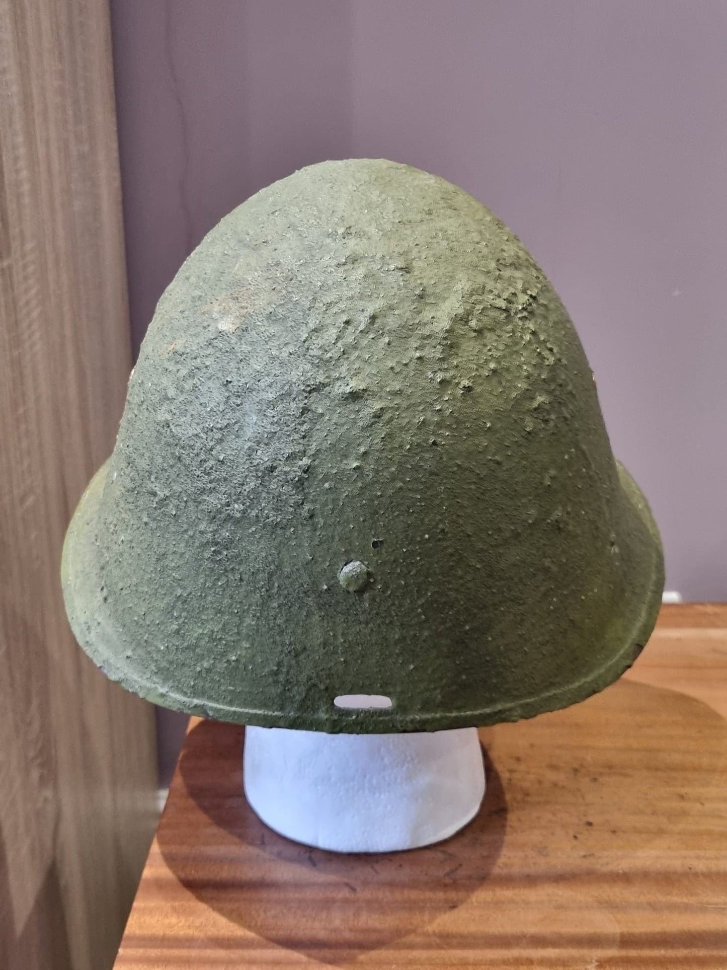 SOLD! WW2 Danish Civil Defence M23/41 Helmet, Converted to Danish Army