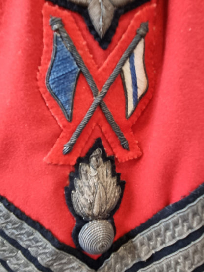 SOLD! Pre WW1 (Edwardian) 1st London Volunteer Rifles Sergeant's Tunic and Victorian Volunteer Rifles Cross Belt and Pouch