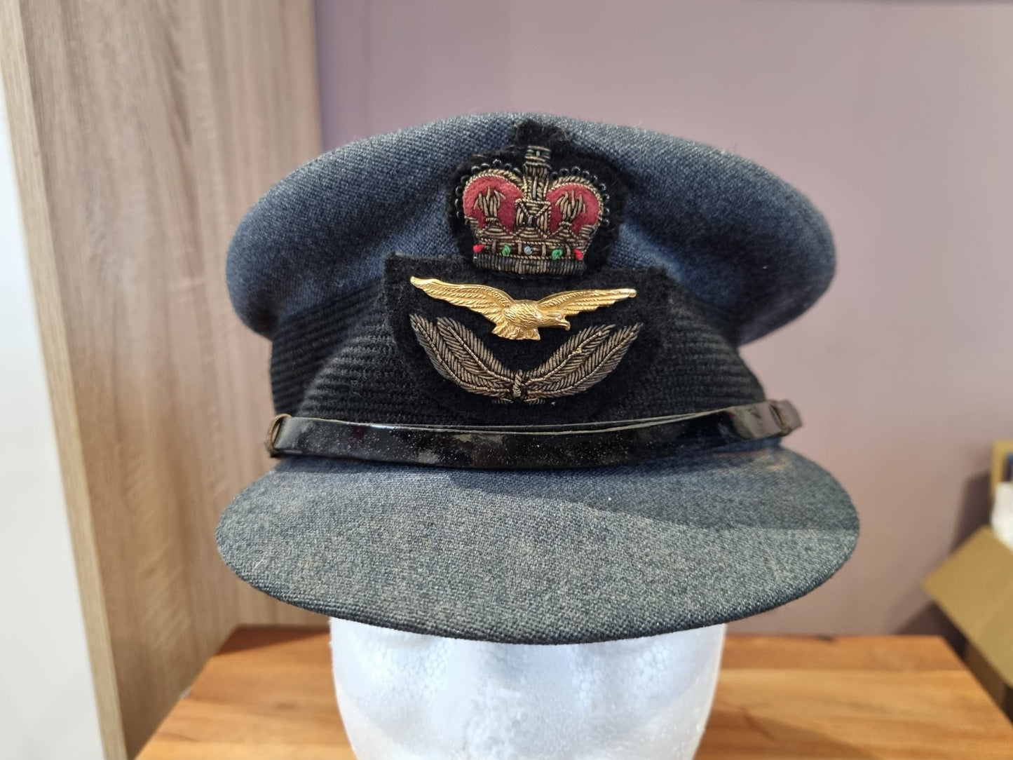 Rare 1950s Womens Royal Air Force (WRAF) Officer’s Cap