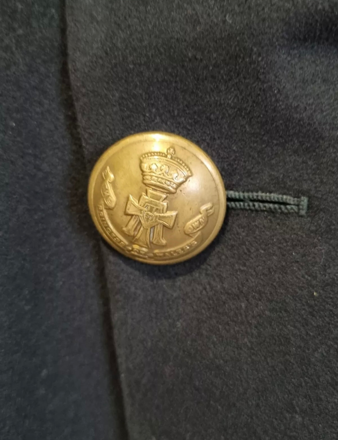 Pre-WW1 (Edwardian) Yorkshire Regiment (Green Howards) Officer's Frock Coat