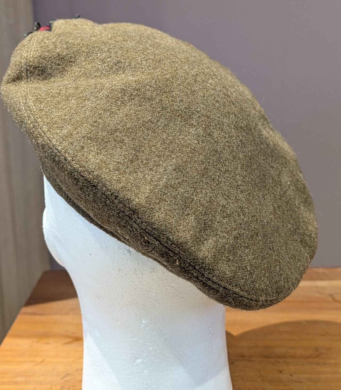 WW2 Cameron Highlanders General Service Cap Dated 1945