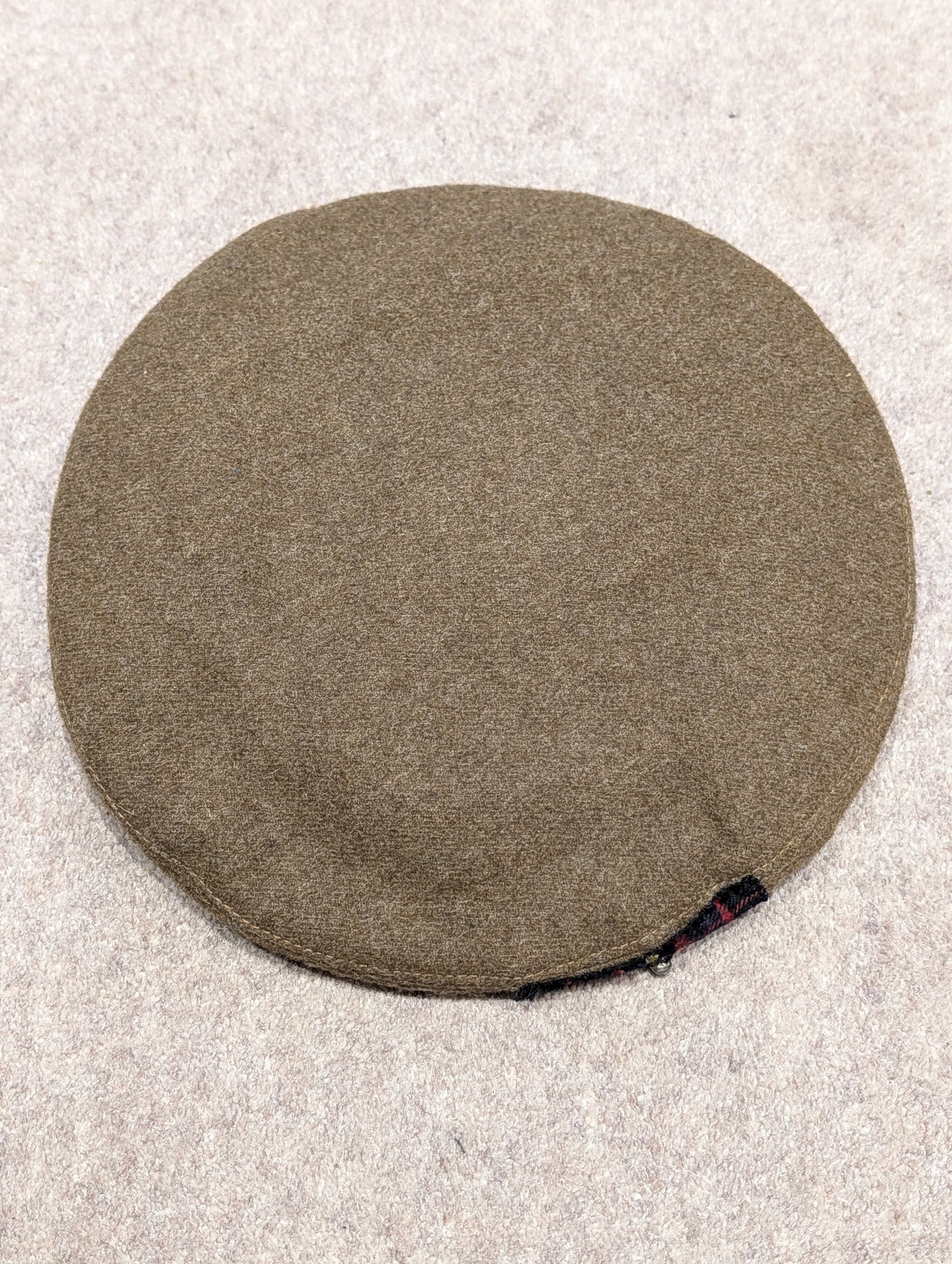 WW2 Cameron Highlanders General Service Cap Dated 1945