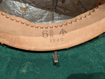 WW2 British Army Indian General Headquarters Pith Helmet Dated 1942