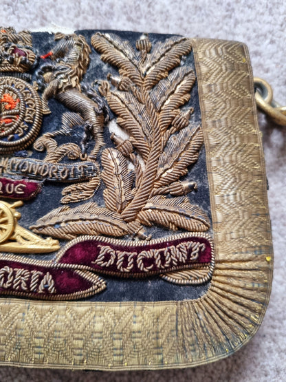 Victorian Royal Artillery Officer’s Dress Cartridge Pouch
