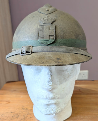 Extremely Rare WW1 Greek Army M18 ‘Adrian’ Helmet