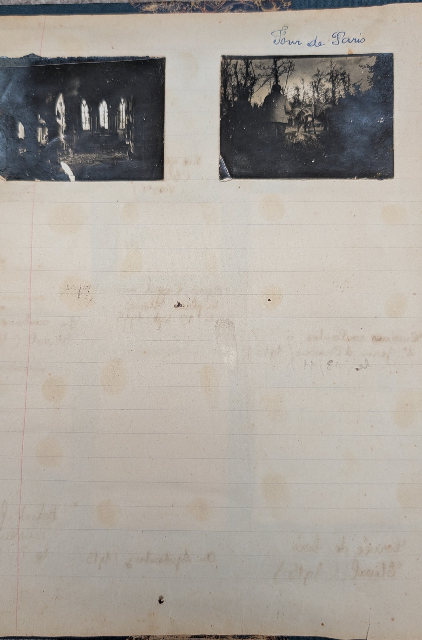 Unique WW1 French Army & Air Force Photo Album, Service Documents and Field Post Set to a Front Line Medic & Then Combat Pilot