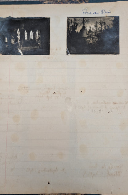 Unique WW1 French Army & Air Force Photo Album, Service Documents and Field Post Set to a Front Line Medic & Then Combat Pilot