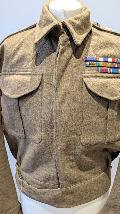 Fantastic & Historically Important WW2 Colonel's Black Watch 1940 Pattern Battledress Jacket attributed to 12th Earl Of Airlie KT GCVO MC