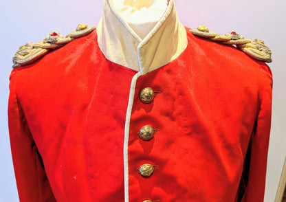 Pre WW1 Highland Light Infantry HLI Major's Scarlet Mess Dress Jacket
