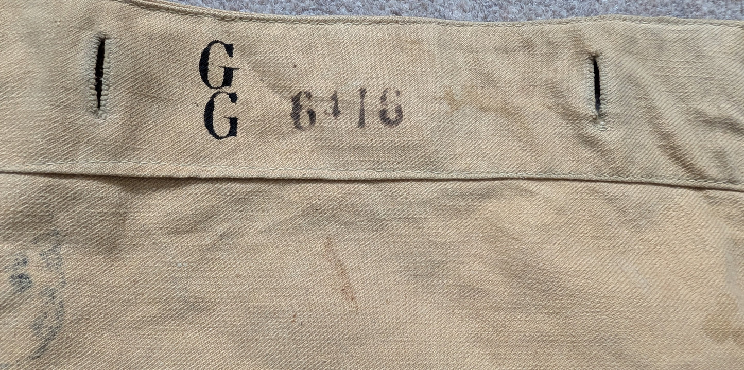 SOLD! WW1 French Army M1892 Musette bag / Haversack / Breadbag 1916 Dated