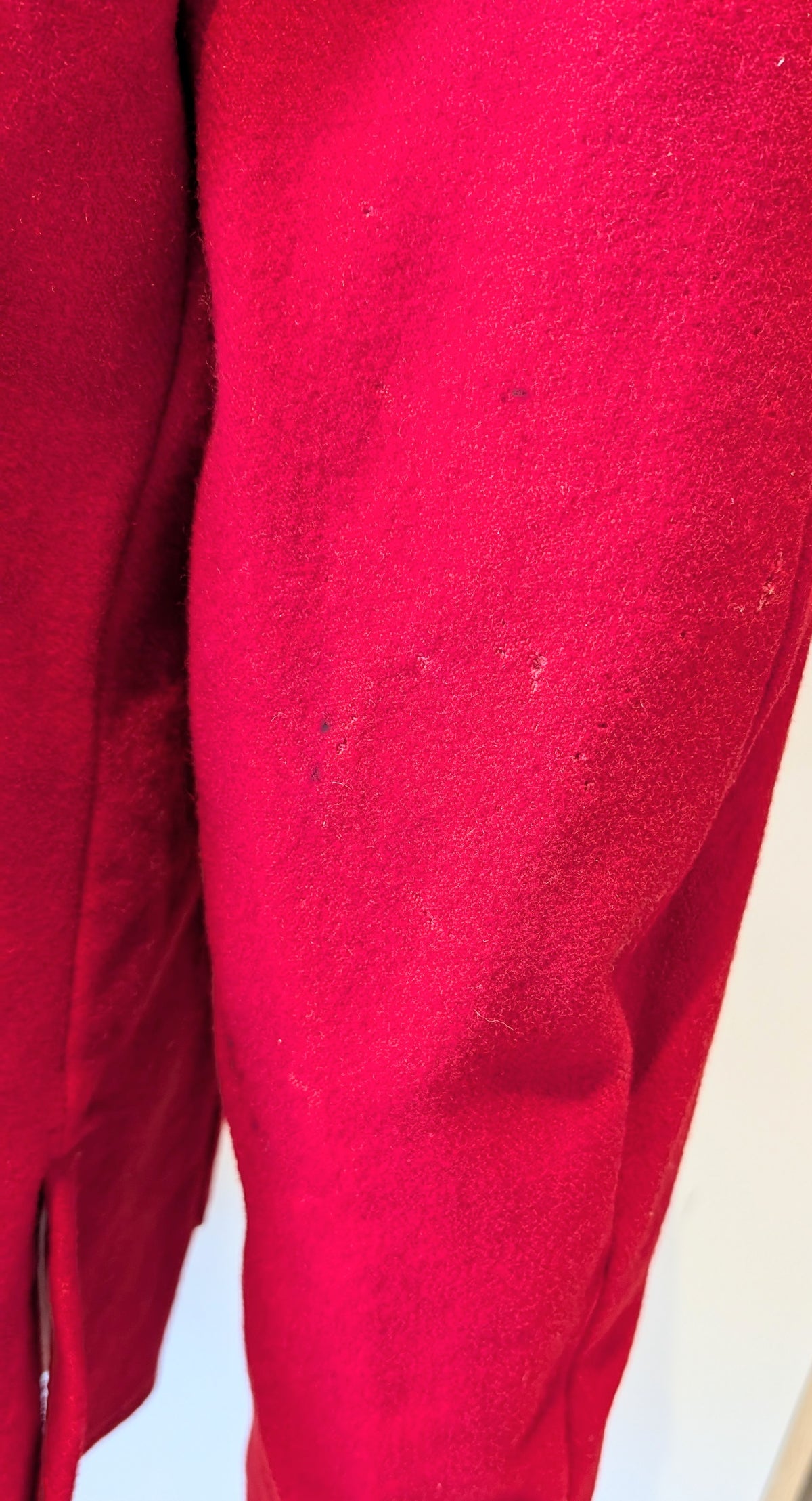 Rare Victorian British Army Cavalry Scarlet Wool Working Jacket