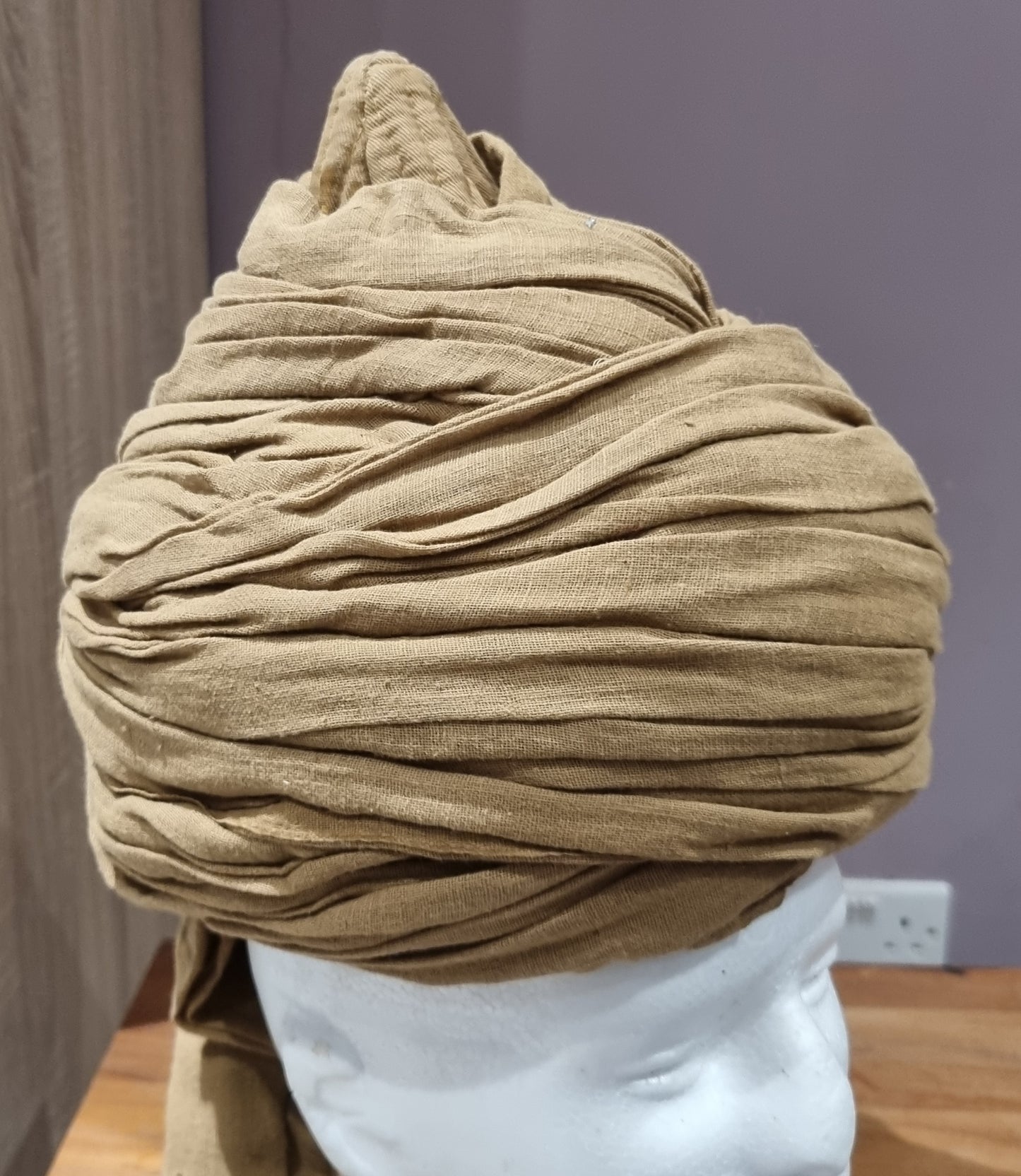 Very Rare WW2 Indian Army Sikh Khulla Pagri Turban