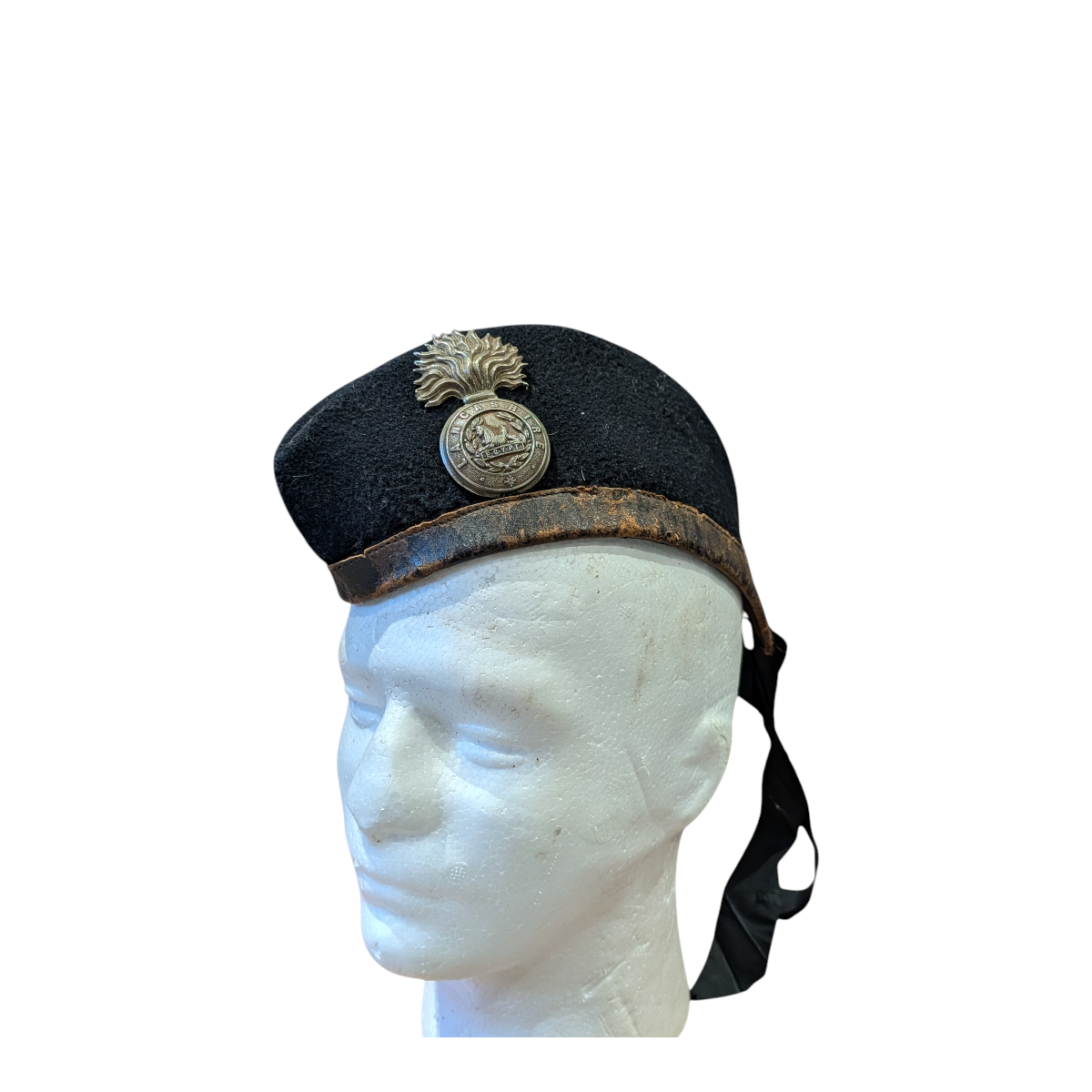 Very Rare Victorian British Army Lancashire Fusiliers Glengarry Cap